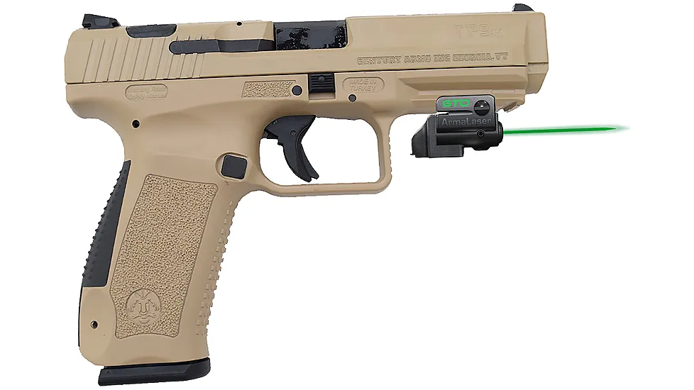 ArmaLaser GTO/FLX Finger Touch Green Laser Sight for Century Handguns
