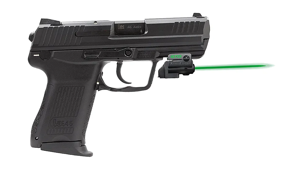ArmaLaser GTO/FLX Finger Touch Green Laser Sight for H&K Handguns