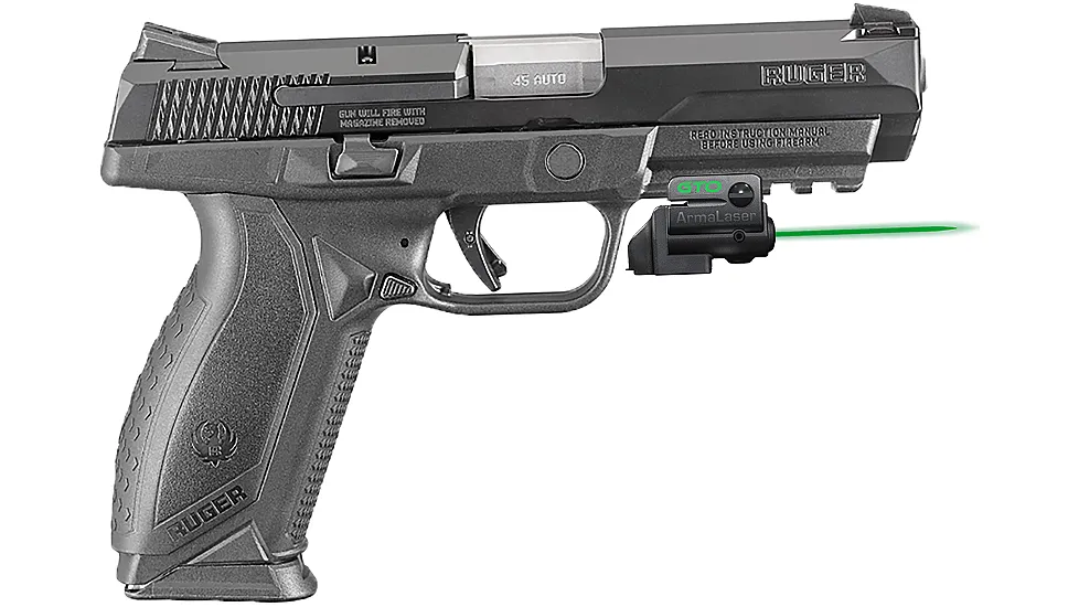 ArmaLaser GTO/FLX Finger Touch Green Laser Sight for Ruger Handguns