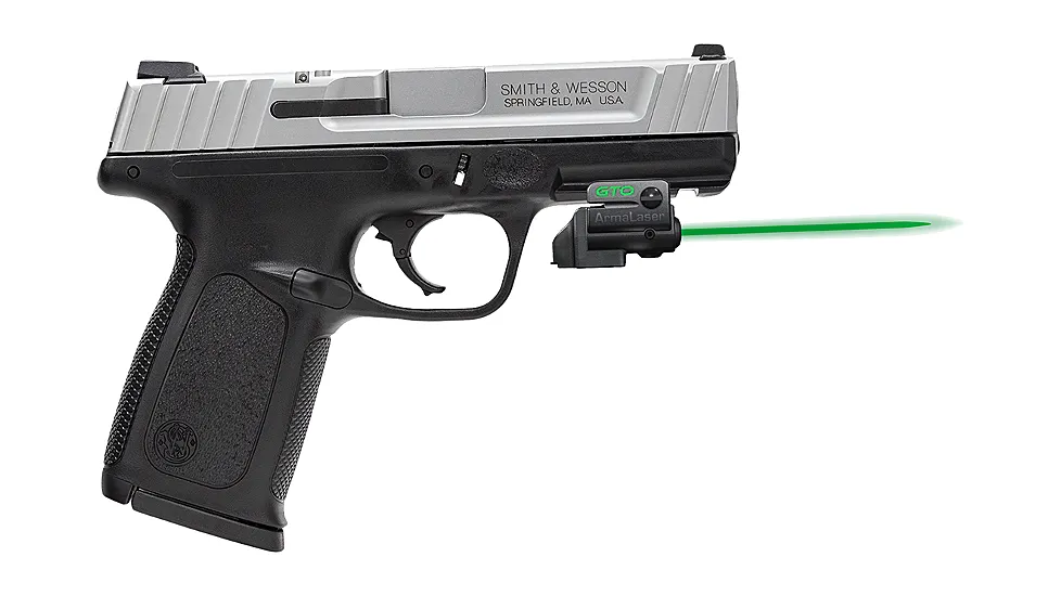 ArmaLaser GTO/FLX Finger Touch Green Laser Sight for S&W Handguns