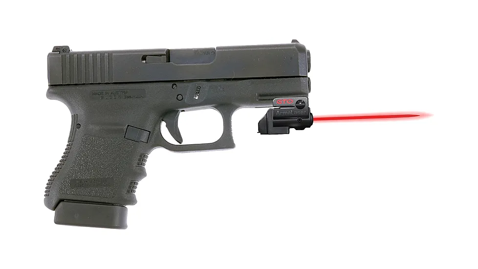 ArmaLaser GTO/FLX Finger Touch Red Laser Sight for Glock Handguns