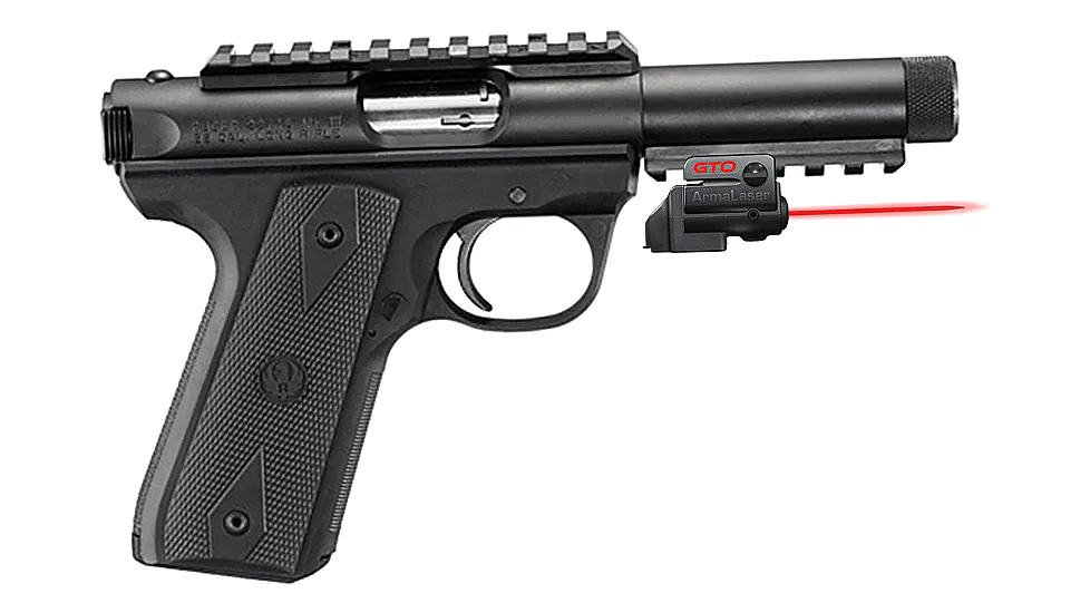 ArmaLaser GTO/FLX Finger Touch Red Laser Sight for Ruger Handguns