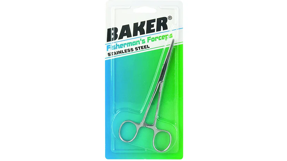 Baker Tools Stainless Steel Straight Forceps
