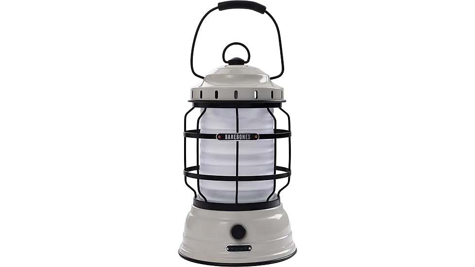 Barebones Forest Lantern Vintage White