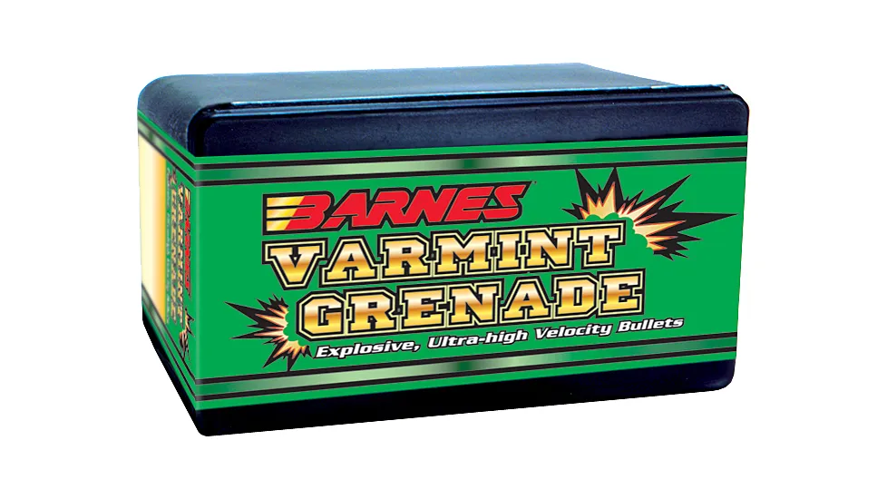Barnes Varmint Grenade .22 Rifle Bullets