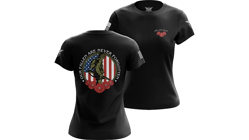 We the People Holsters Never Forgotten Women's Short Sleeve Shirt 7C64BB9A