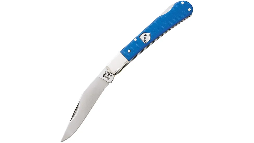 Bear & Son Cutlery Humpback Lock Blue Folding Knife