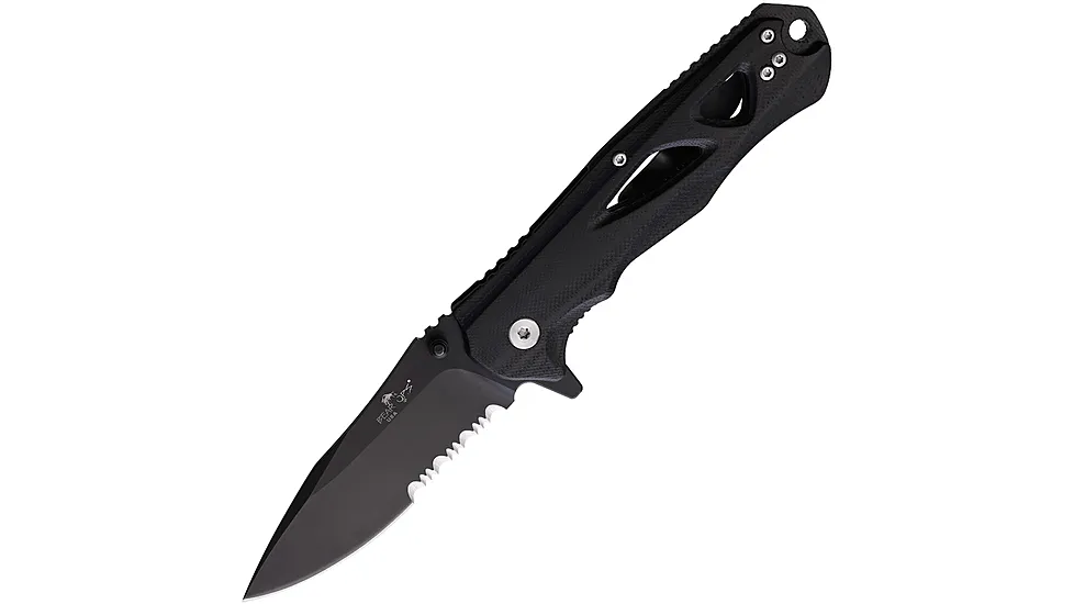 Bear & Son Cutlery Rancor II Black 2.88in Folding Knife