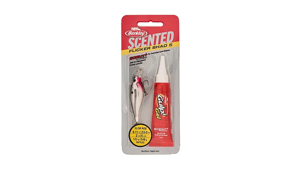 Berkley Scented Flicker Shad Hard Bait, Crankbait