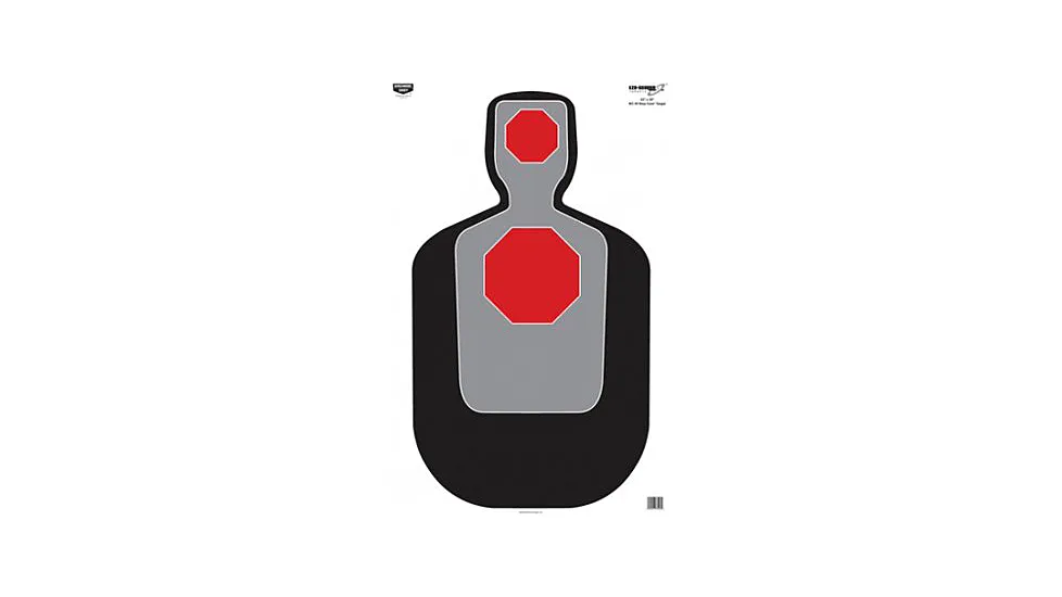 Birchwood Casey BC-19 Stop Core Eze-Scorer Paper Silhouette Target 23x35 Inch 100 Per Case 37043B