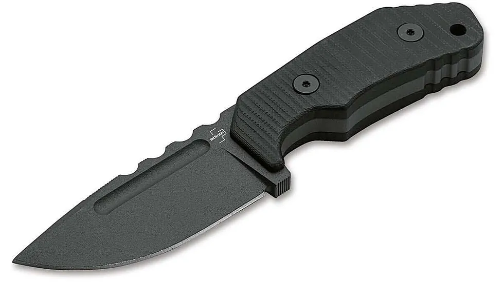 Boker Plus Little Dvalin Fixed Blade Knife by Dirk Hofmeister