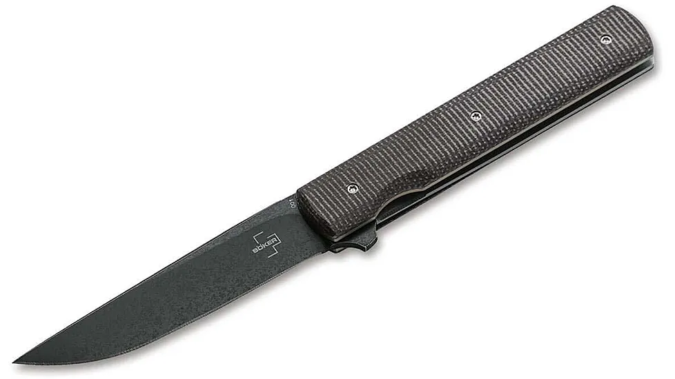 Boker Plus Urban Trapper Linear Micarta Folding Knife by Brad Zinker