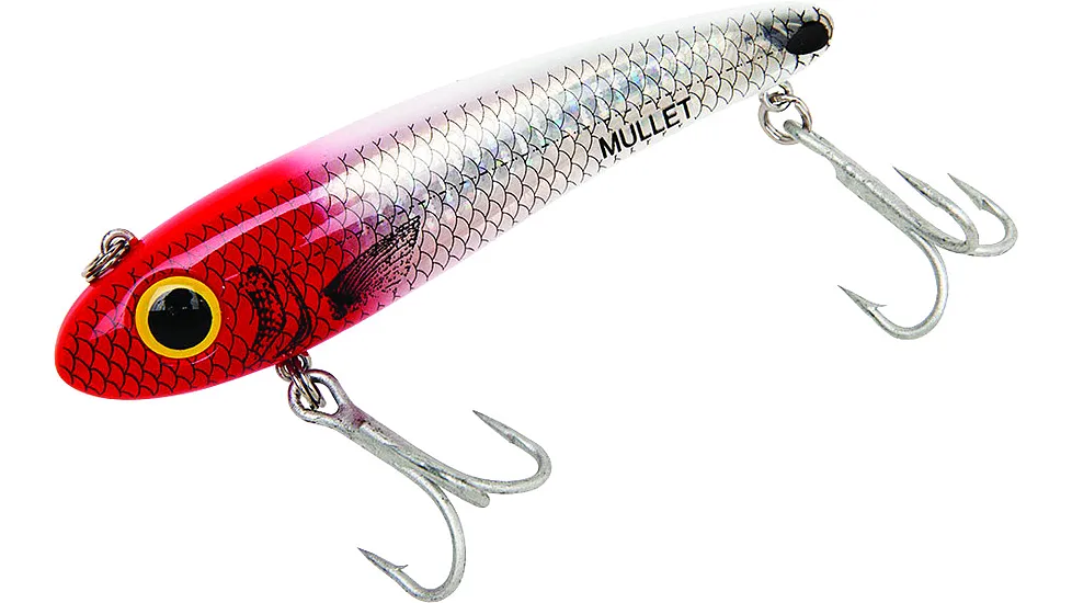 Bomber Saltwater SW Mullet Slow-Sinking Twitch/Walking Lure