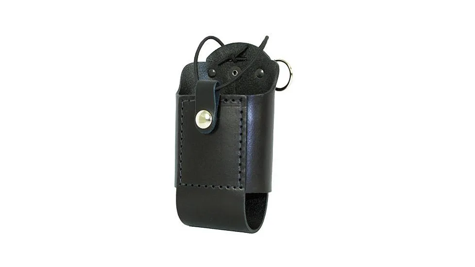 Boston Leather Firefighter's Universal Radio Holder for Motorola HT90, MTX 900, Elastic Strap