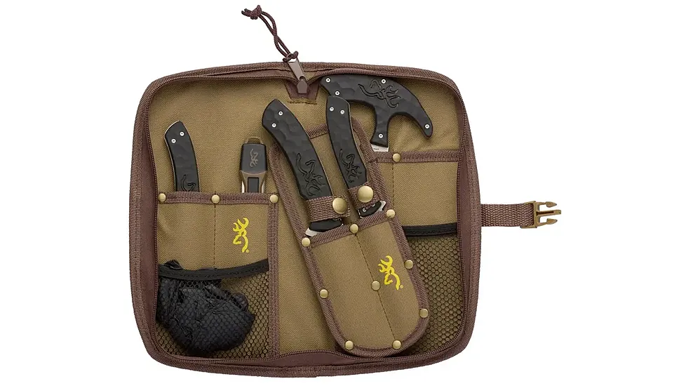 Browning Primal Combo 6PC 3.75in Fixed Blade Knife - Box