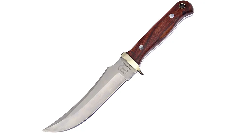 Buck Creek Fixed Stainless Clip Point Blade Knife Fixed Blade Knife