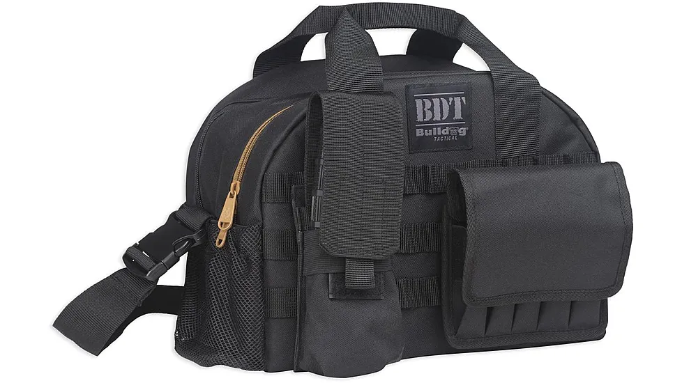 Bulldog Cases & Vaults Tactical Range Bag w/MOLLE Mag Pouches