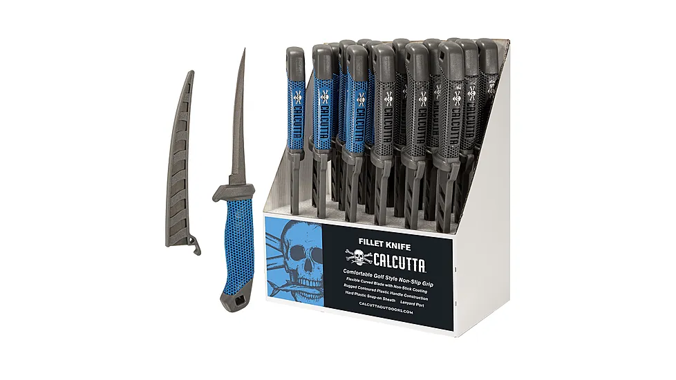 Calcutta Golf Style Grip 6 Fillet Knife