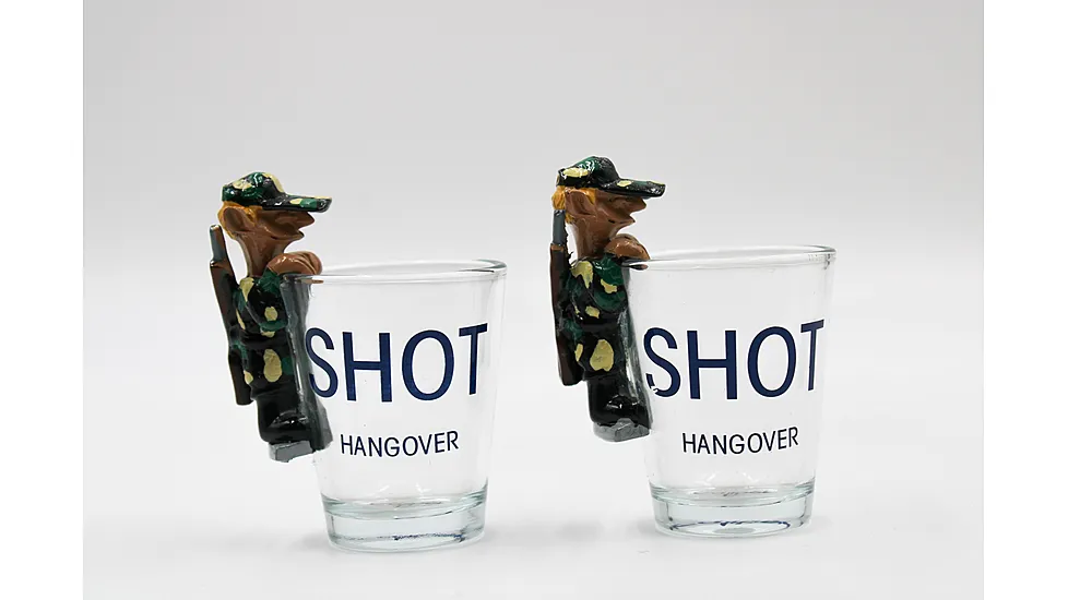 Caliber Gourmet Shot Hangover Shot Glass - Set Of 2
