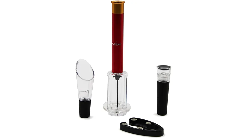 Caliber Gourmet Shotgun Shell Pump Wine Bottle Opener