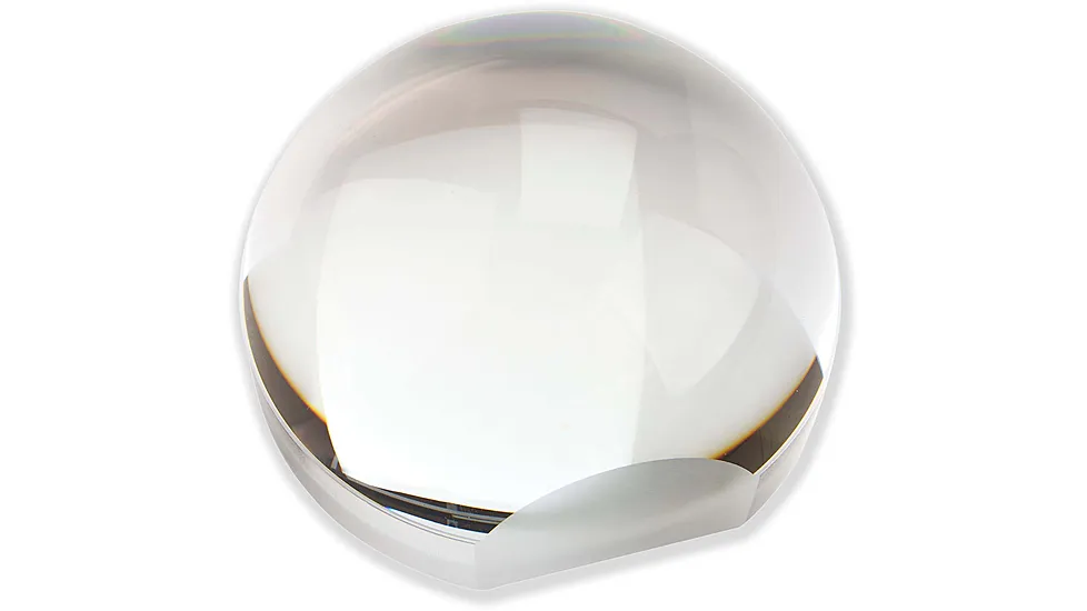 Carson LumiDome Plus 2x Polished Ball Loupe with 75mm base LD-75