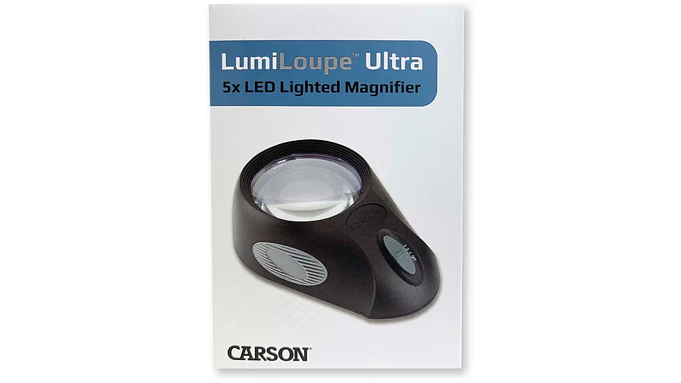 Carson Lumi-Loupe Ultra 5X Stand Magnifier Loupe