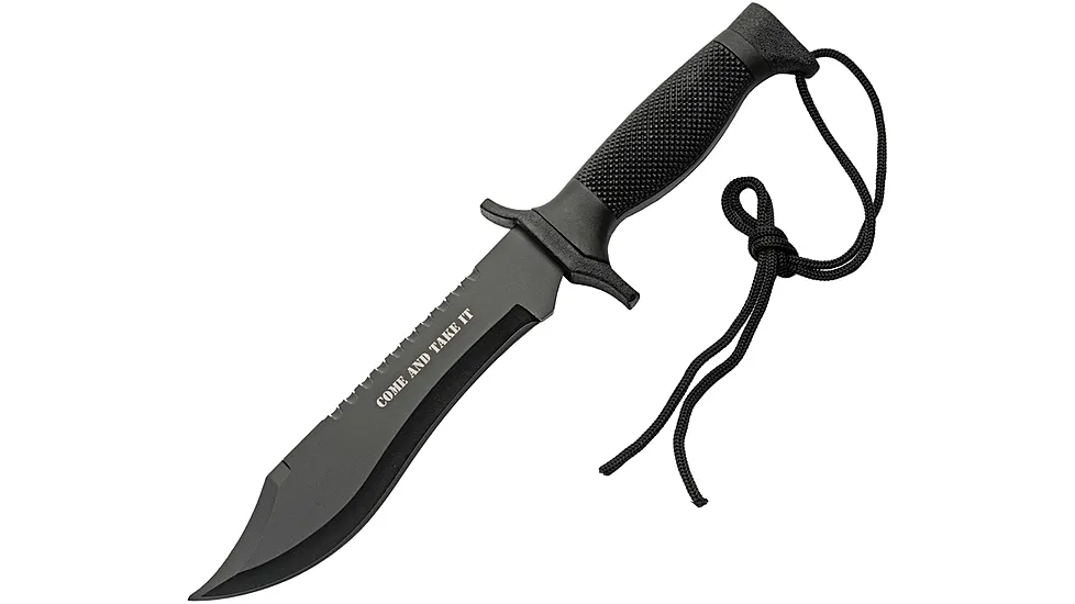 China Made Combat Knife Black