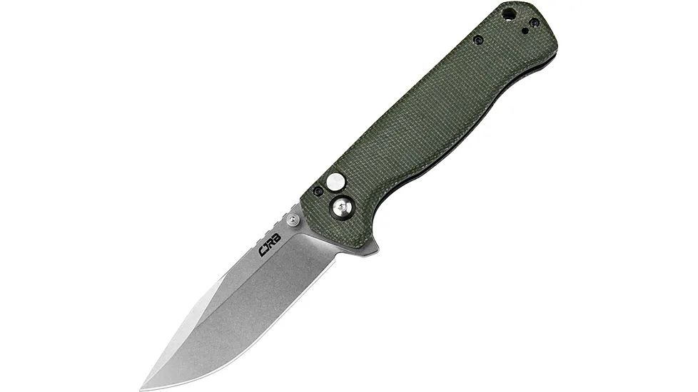 CJRB Chord Green 3.5in Folding Knife
