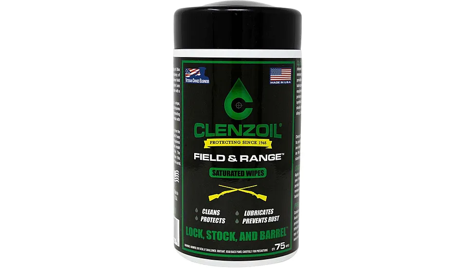 Clenzoil Field & Range Saturated Wipes