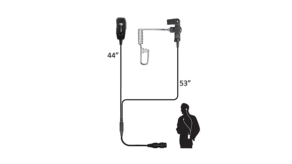 Code Red Investigator QD-BK2 Headset Accessories