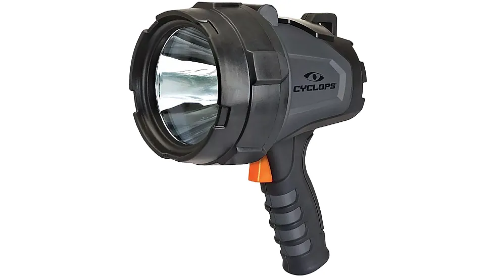 Walker's CYC1000HHS Cyclops Spotlight Black 1000 Lumens LED Polymer 550 Meters