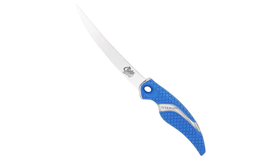 Cuda Titanium Bonded Curved Boning Knive