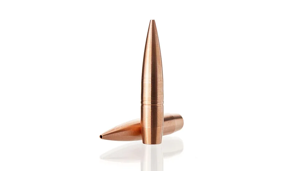 Cutting Edge Bullets Single Feed Match Tactical Hunting .323/8mm Caliber 225 Grain Solid Copper Hollow Point Rifle Bullets
