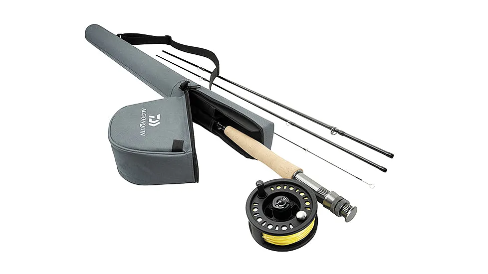 Daiwa Algonquin 5 Line Fly Travel Rod w /Tube