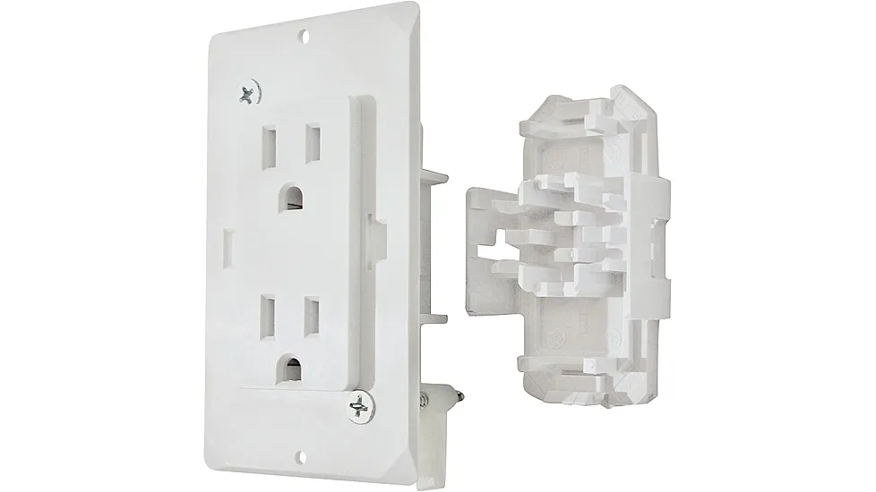 Diamond Group By Valterra Decor Receptacle With Cover - 20A, 125V