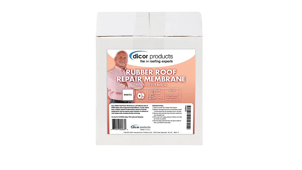 Dicor 533RM-6 EPDM Rubber Roof Repair Membrane
