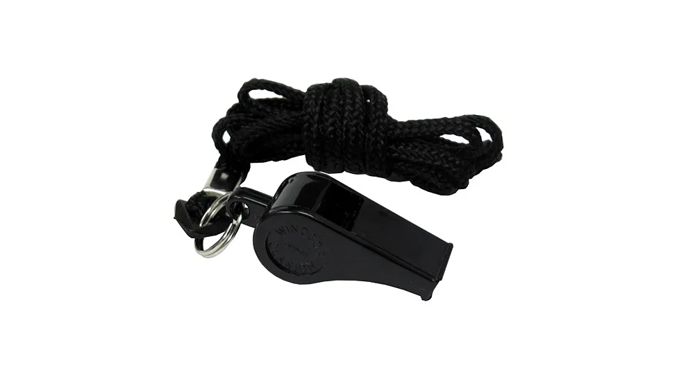 DT Systems Super-Pro Training Whistle / Nylon Lanyard