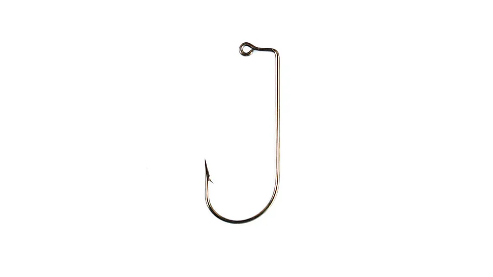 Eagle Claw Aberdeen Jig Hook, Round Bend, Non-Offset, 90 Degree Leg