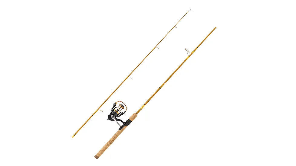 Eagle Claw Crafted Glass Spinning Combo 6'6" 2 pc M CG66MS2C