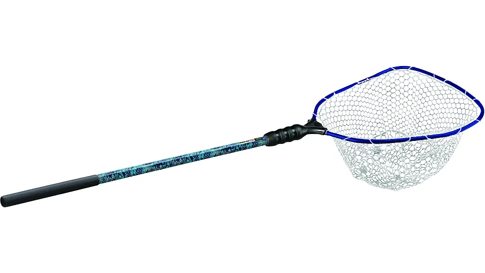 EGO Fishing Kryptek S1 Genesis Large Clear Rubber Landing Net