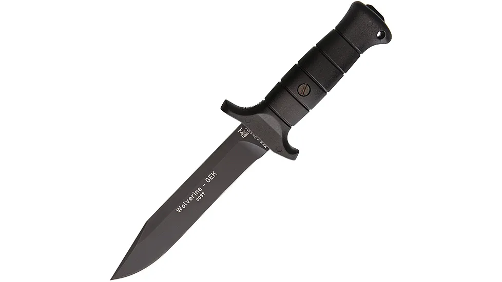 Eickhorn Solingen Wolverine Black Fixed Blade Knife