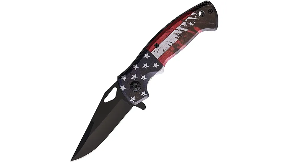 ElitEdge US Flag 3in Folding Knife