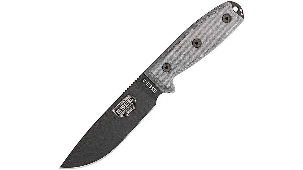 Esee Model 4 Stainless Plain Fixed Blade Knife