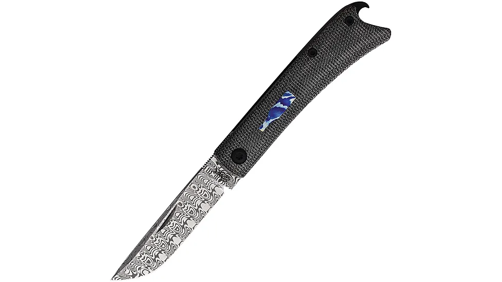 Esnyx Beer Buster Jr Damasteel 2.63in Folding Knife