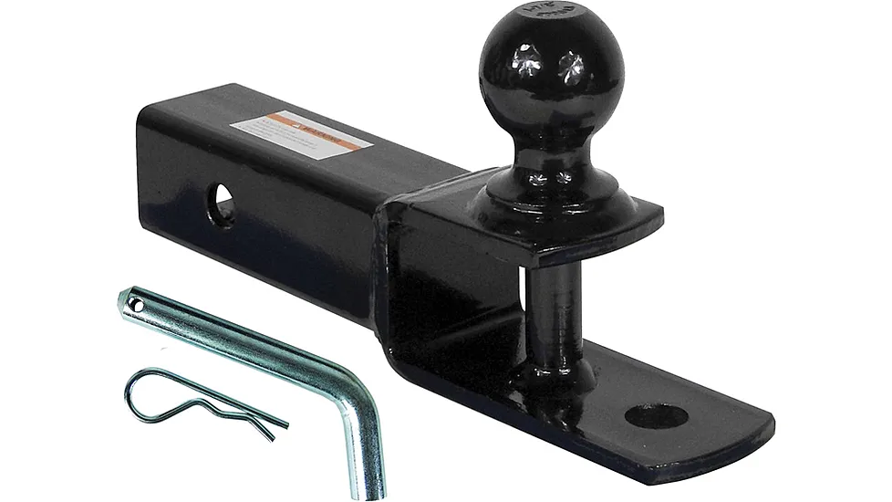 Extreme Max 3 In 1 ATV Ball Mount With 1 7/8" Ball 2" Shank