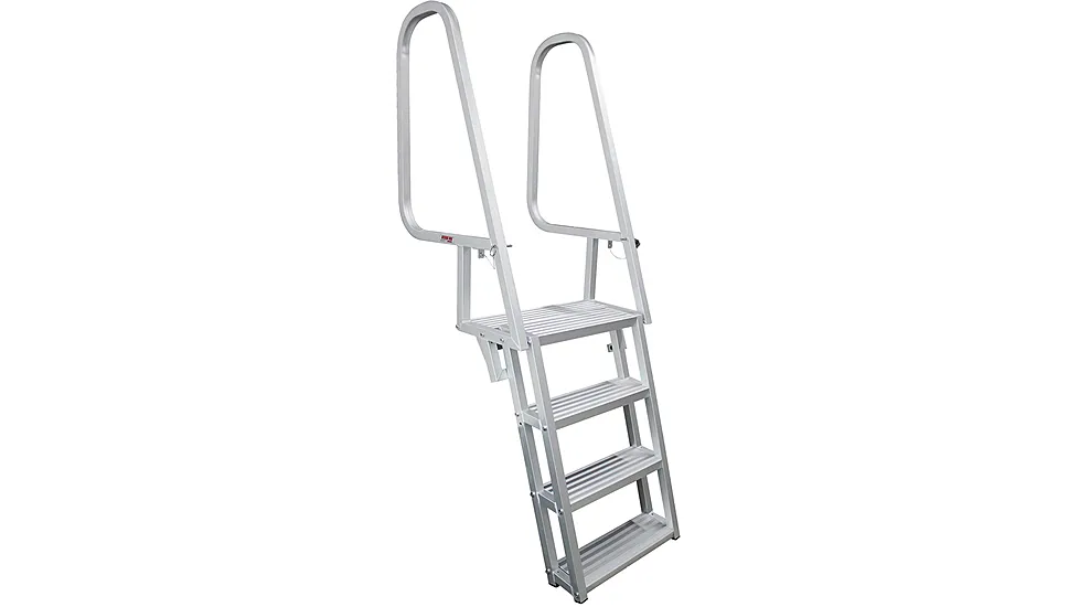 Extreme Max 3005.4116 Delu x e Flip Up Dock Ladder 4 Step