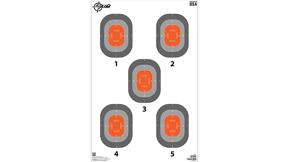 EZ-Aim 5-Spot Paper Target