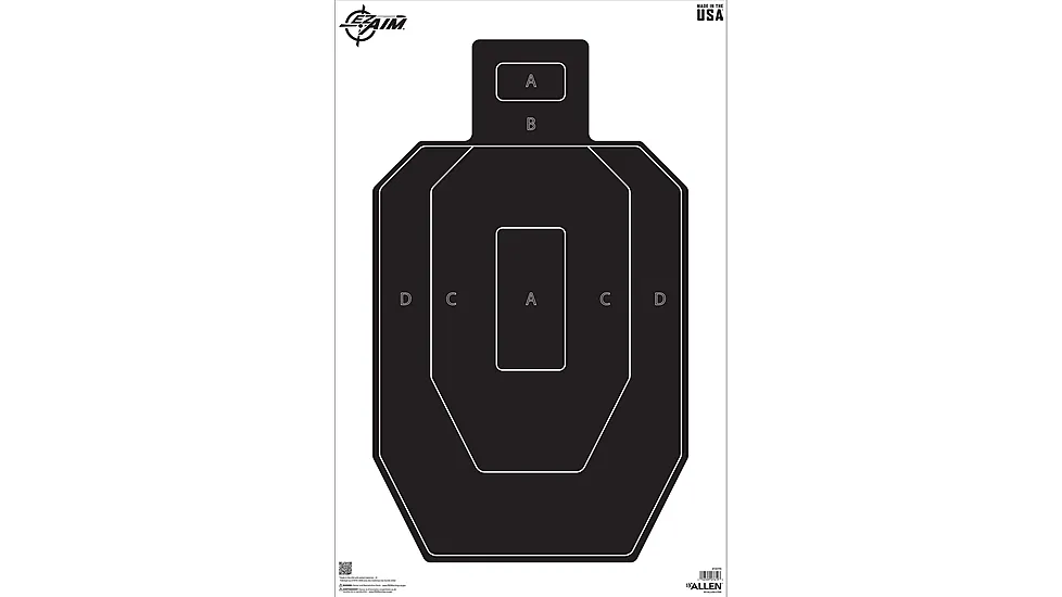 EZ-Aim IPSC Silhouette Target