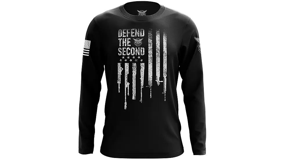 We the People Holsters Defend The Second Flag Long Sleeve Shirt 50A834C1
