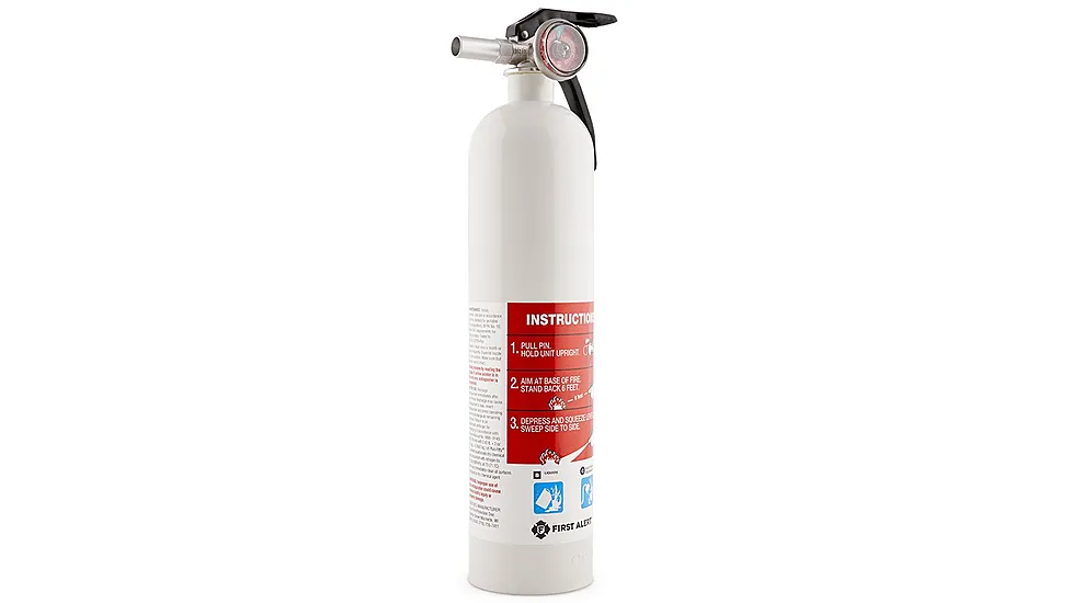 First Alert Rechargeable Garage And Home Fire Extinguisher 10-B:C